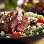 Delicious Mediterranean Steak Bowl Recipe