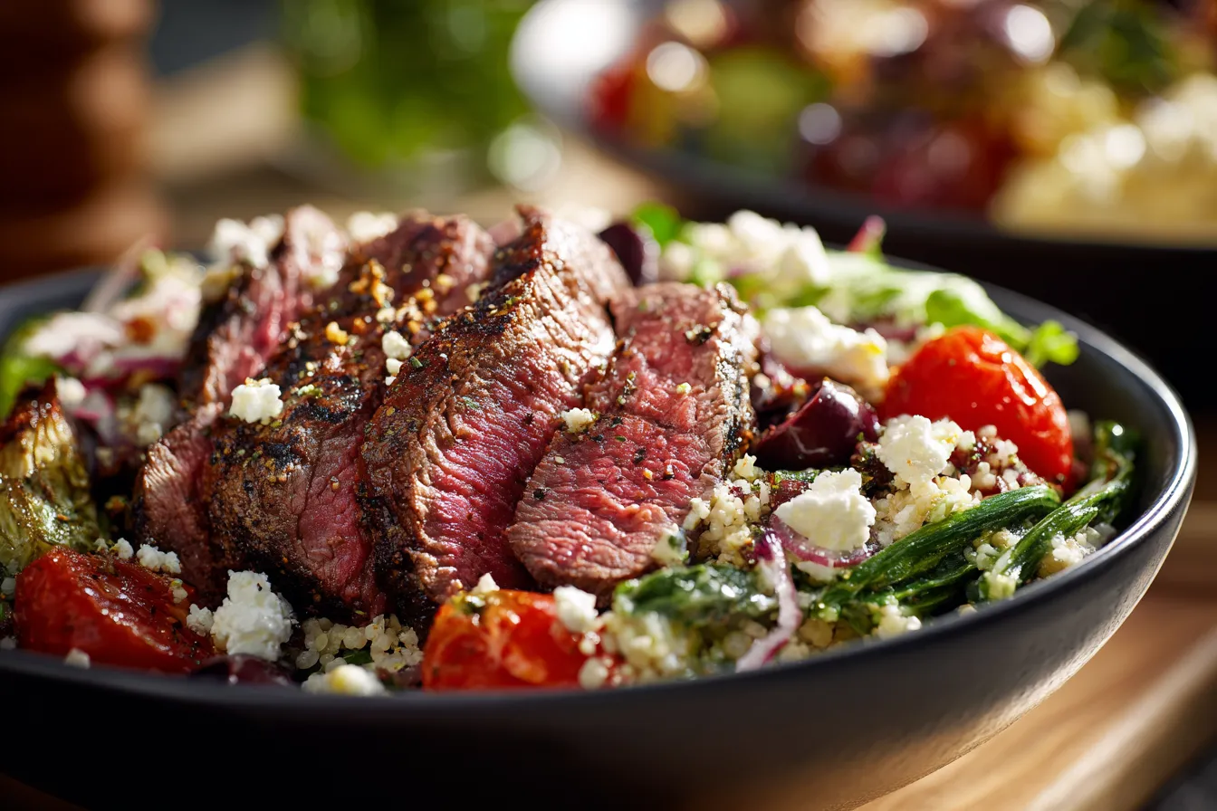 Mouthwatering Med Steak Bowl Recipe A Quick Delicious Dish