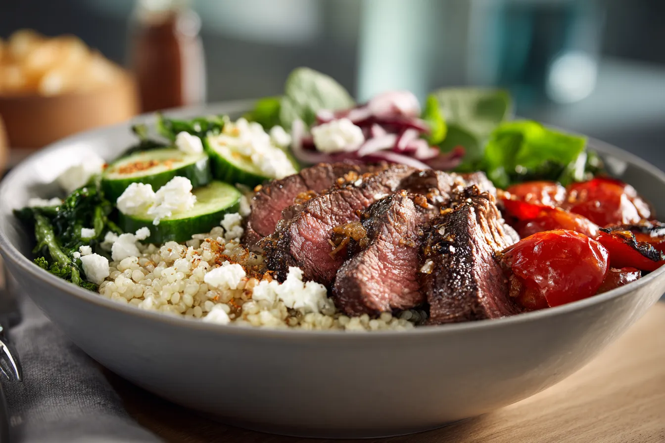 292 delicious mediterranean steak bowl recipe 4 6951bb36e611d
