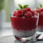 Delicious Raspberry Chia Pudding