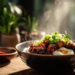 Delicious Sticky Chicken Rice Bowls Recipe