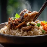 Delicious Sticky Chicken Rice Bowls Recipe