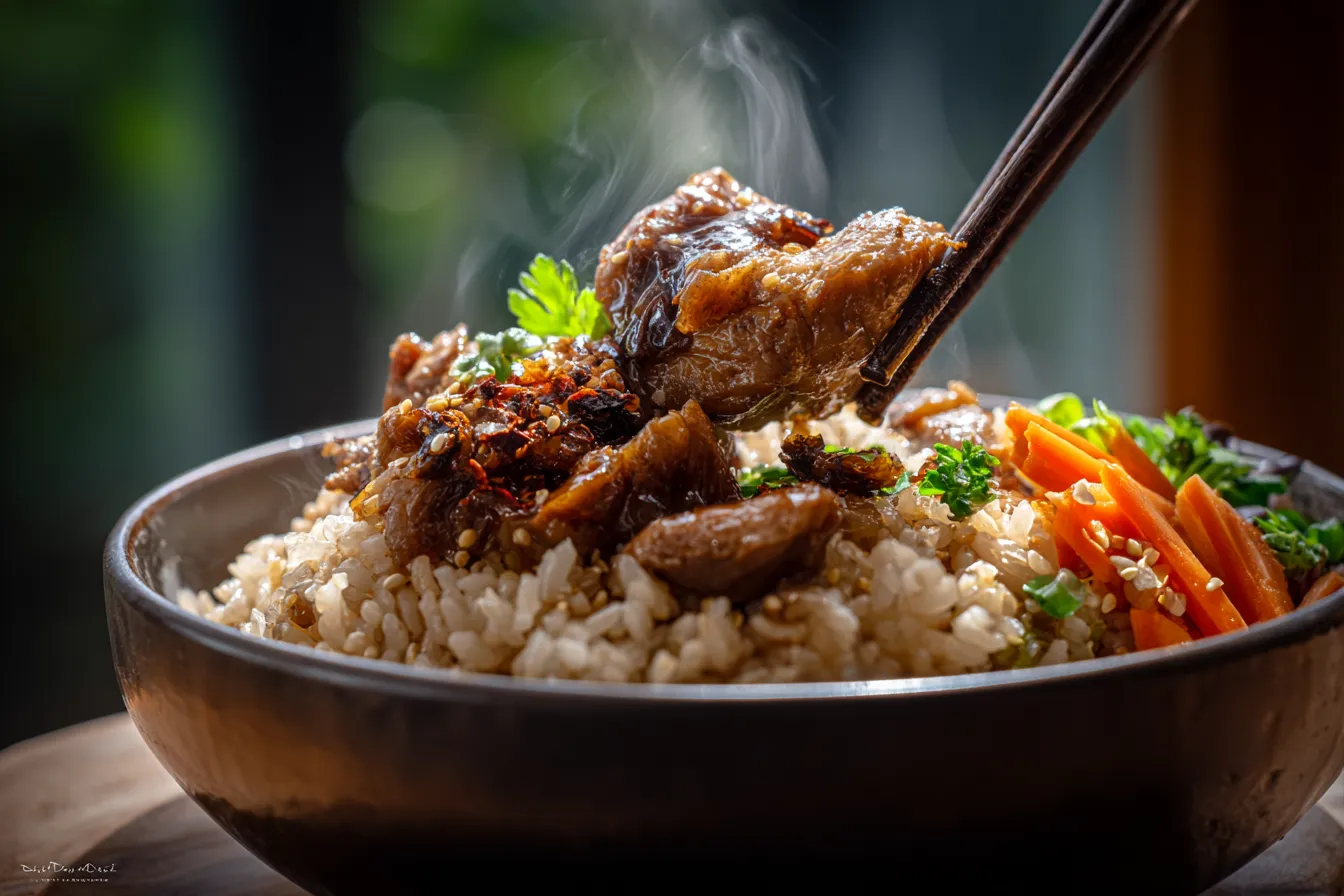 Ultimate Delicious Sticky Chicken Rice Bowls Recipe Youll Love