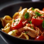 Easy CrockPot Chicken Tortellini: A Creamy and Comforting One-Pot Meal