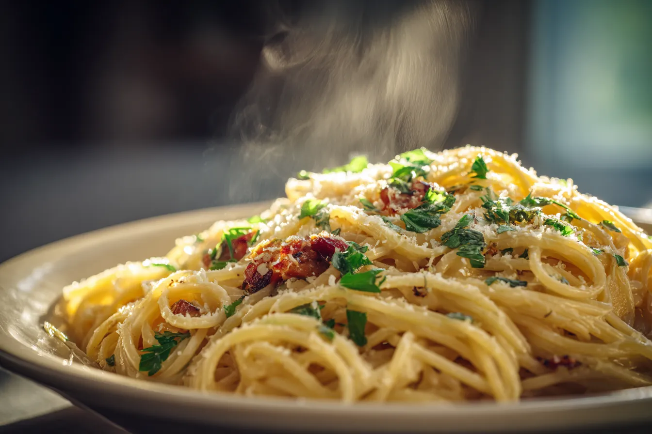 292 easy garlic parmesan chicken pasta recipe for a healthy dinner 3 694e58d8bfa31