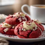 Easy Hershey's Red Velvet Blossoms Cookies