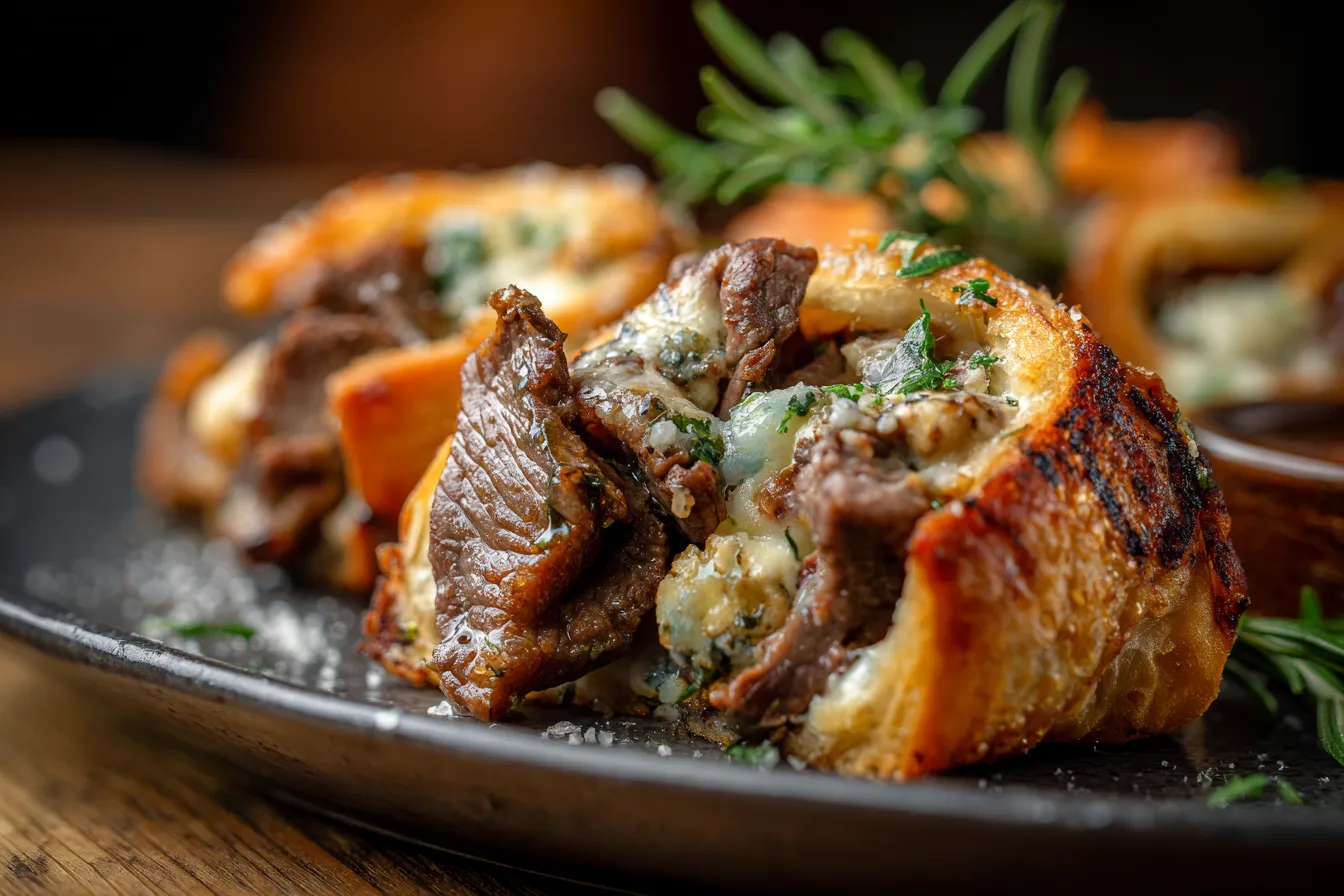 Irresistible Easy Keto Philly Cheesesteak RollUps for Cravings