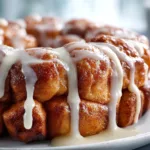 Easy Monkey Bread with Cinnamon Sugar Glaze