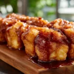 Easy Monkey Bread with Cinnamon Sugar Glaze