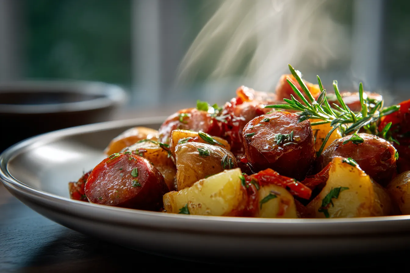 292 easy smoked sausage and potato bake 3 69395ed4dff4a