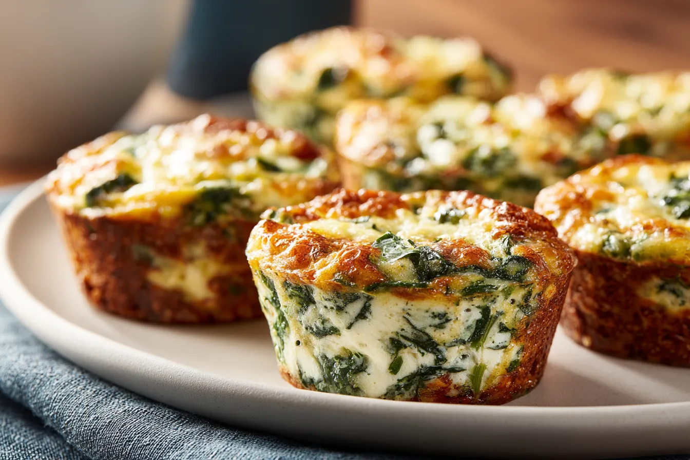 Delicious Easy Spinach Egg Bites Recipe for Quick Breakfast