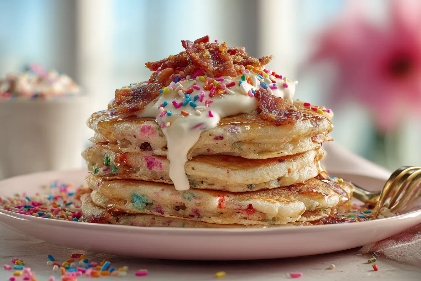Delicious Easy Funfetti Pancakes Recipe Breakfast Made Easy