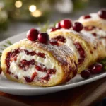 Festive Christmas Cranberry Roll Ups