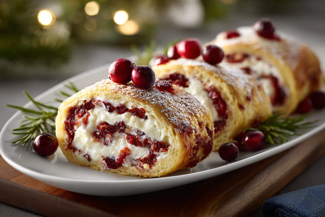 Delicious Festive Christmas Cranberry RollUps Recipe to Wow