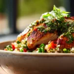 Flavor-Packed Chimichurri Chicken Bowls - Fresh & Healthy