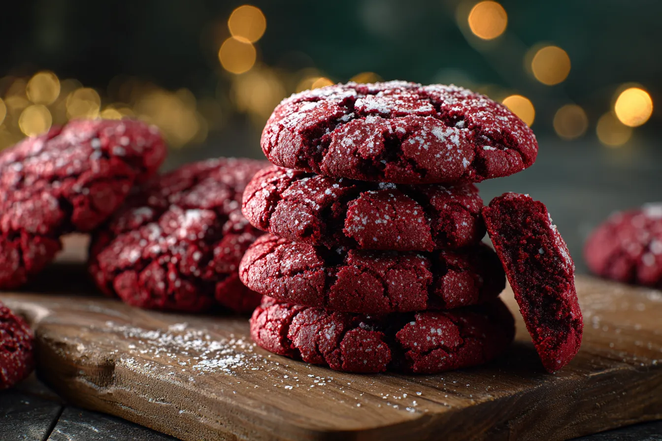 292 fudgy red velvet crinkle cookies for festive celebrations 3 6941d041701ab