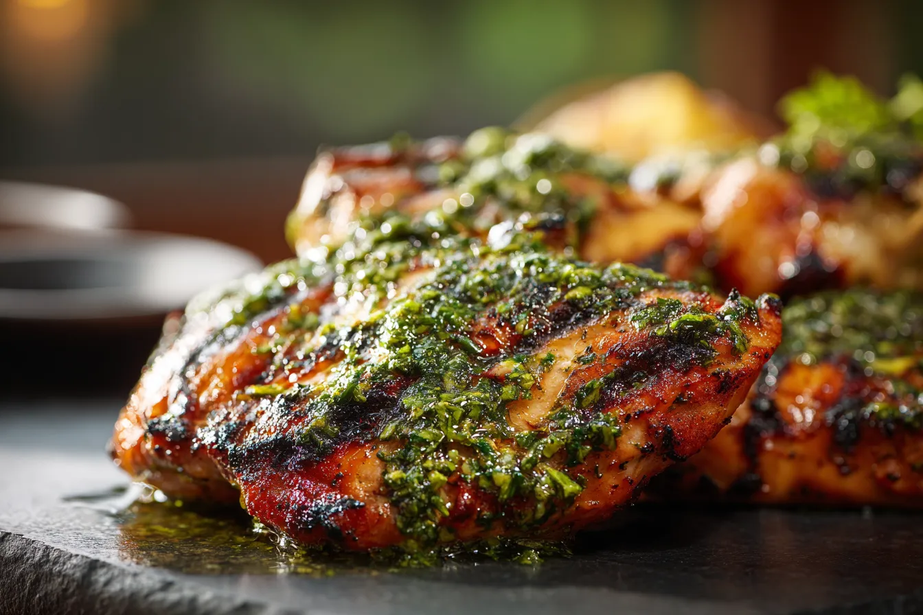 Savory Grilled Chimichurri Chicken Elevate Your BBQ Game