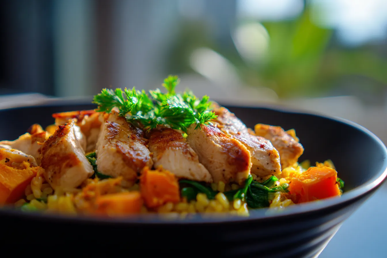 292 healthy chicken sweet potato rice bowl 3 694c4059777d1