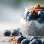 High Protein Chia Seed Pudding with Greek Yogurt