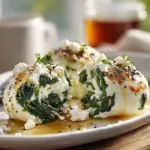 High Protein Egg Bites with Cottage Cheese and Spinach