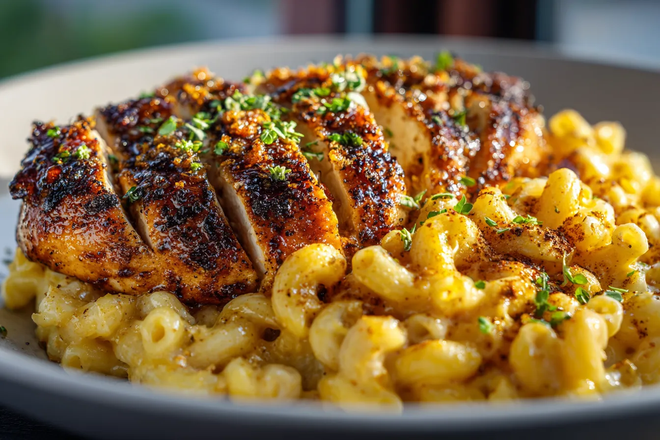 292 high protein honey garlic butter chicken with mac cheese 2 69432322e27ad