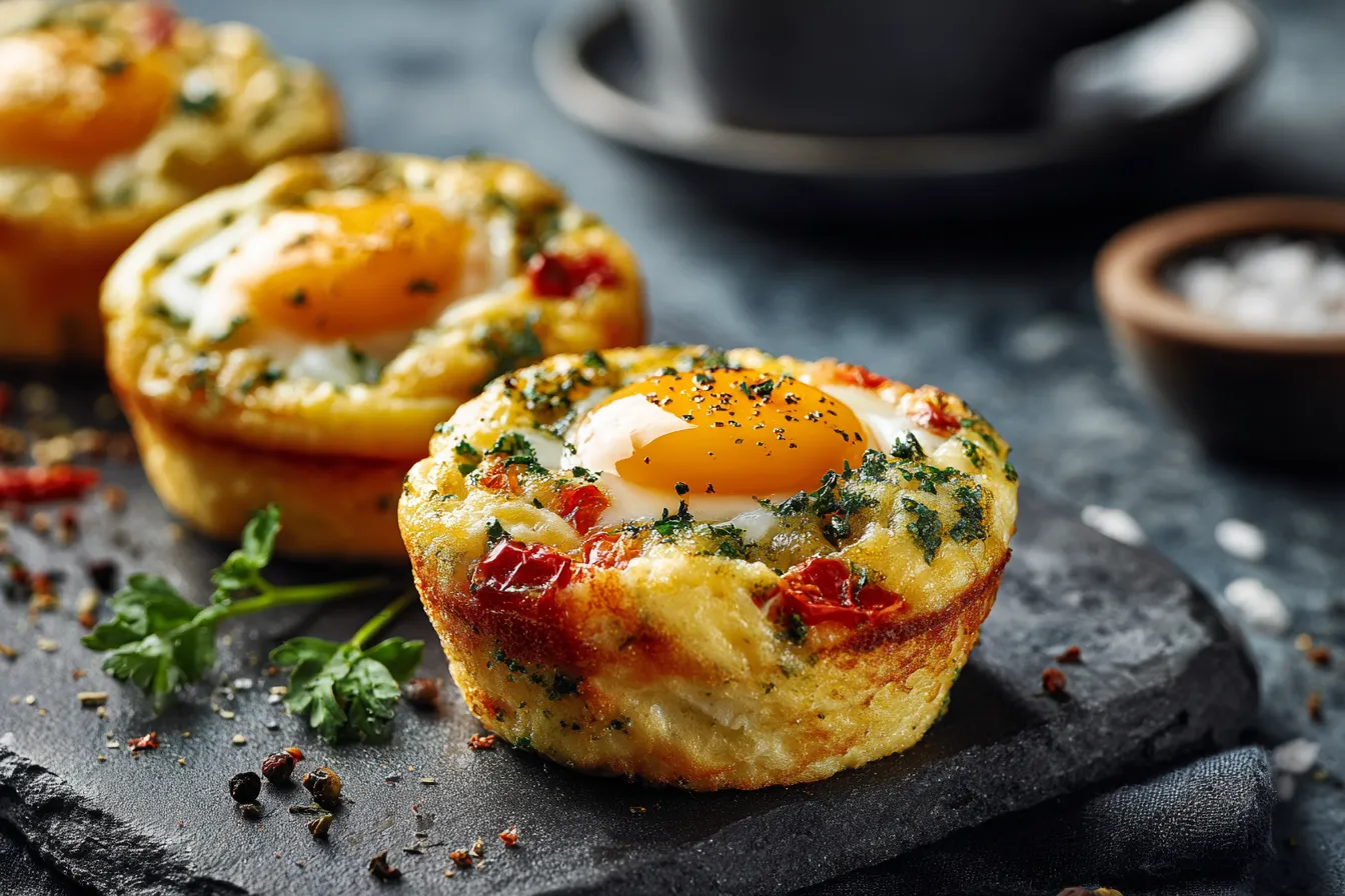 Savory High Protein Muffin Tin Egg Muffins for Ultimate Energy