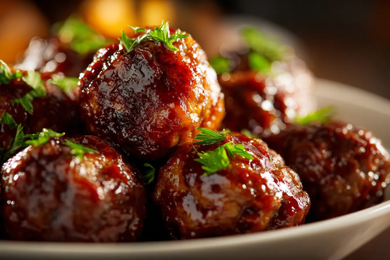 292 honey bbq crockpot meatballs 2 69300fee53f98