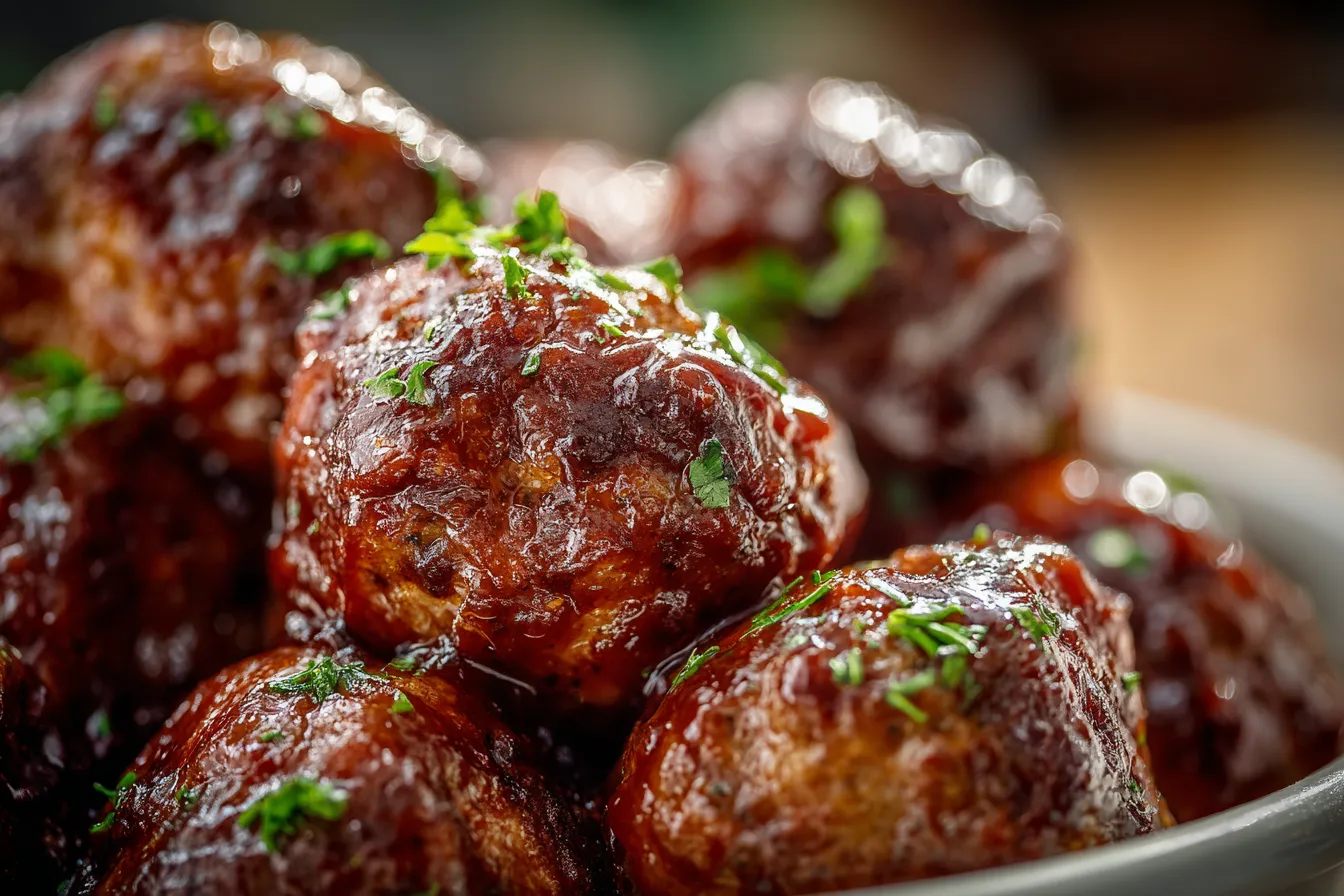 292 honey bbq crockpot meatballs the ultimate easy party appetizer 1 69393f8f9ed14