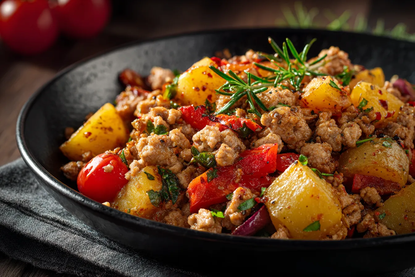 Irresistible Turkey Potatoes Quick Easy Dinner Recipe