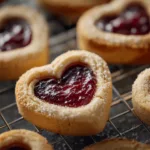Irresistible Heart-Shaped Thumbprint Cookies for Valentine's Day