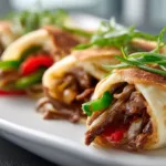 Keto Philly Cheesesteak Roll Ups