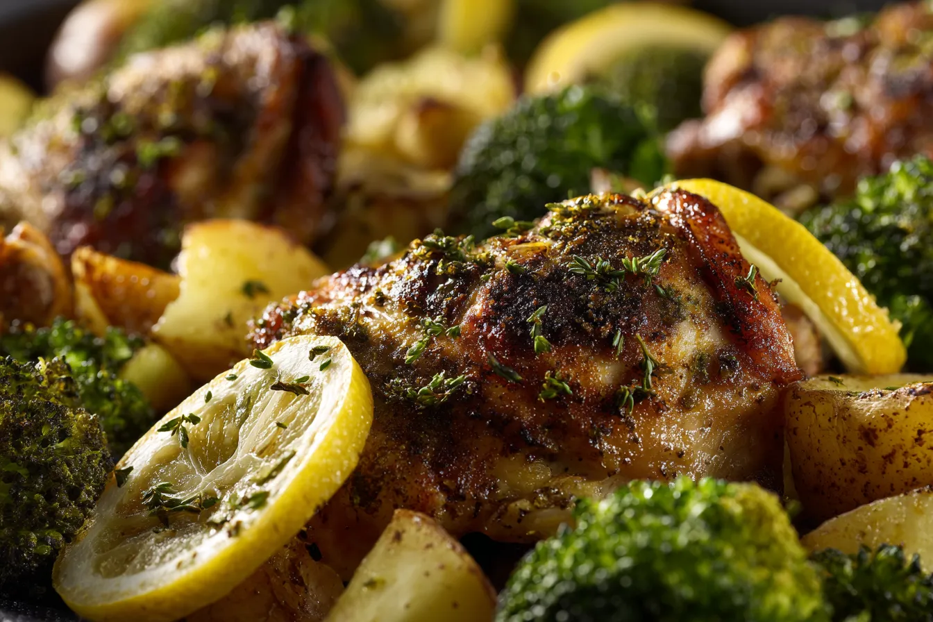 Savory Lemon Garlic Chicken Sheet Pan Perfection Marinade