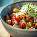 Loaded Potato Taco Bowl Meal Prep