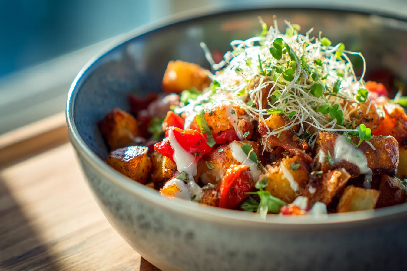 Delicious Loaded Potato Taco Bowl Meal Prep for Quick Meals