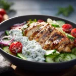 Refreshing Chicken Tzatziki Bowls for a Light Lunch
