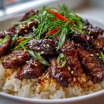 Savory Korean Beef and Rice Delight
