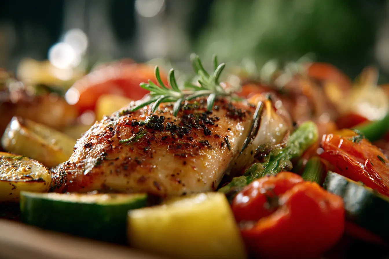 292 sheet pan garlic butter chicken and veggies 3 694e5cc76dc8d