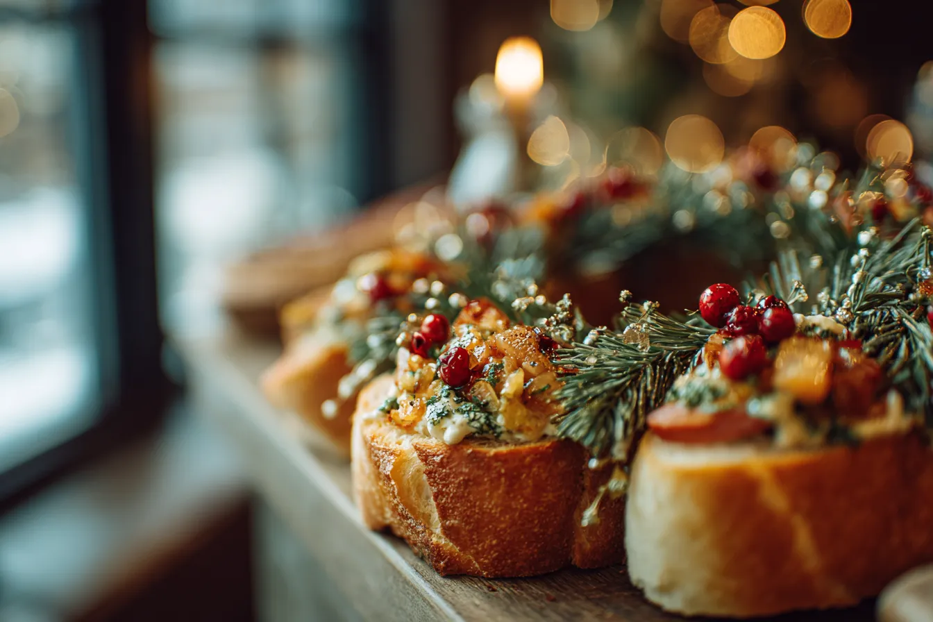 292 simple christmas bruschetta wreath 2 692d62ec826ce