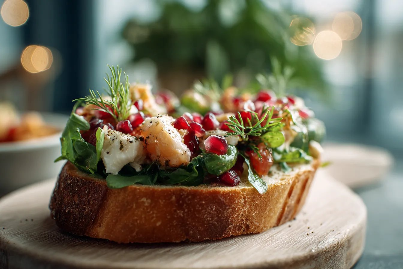 292 simple christmas bruschetta wreath 4 6932baf04f577