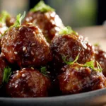 Slow Cooker Honey Garlic Meatballs