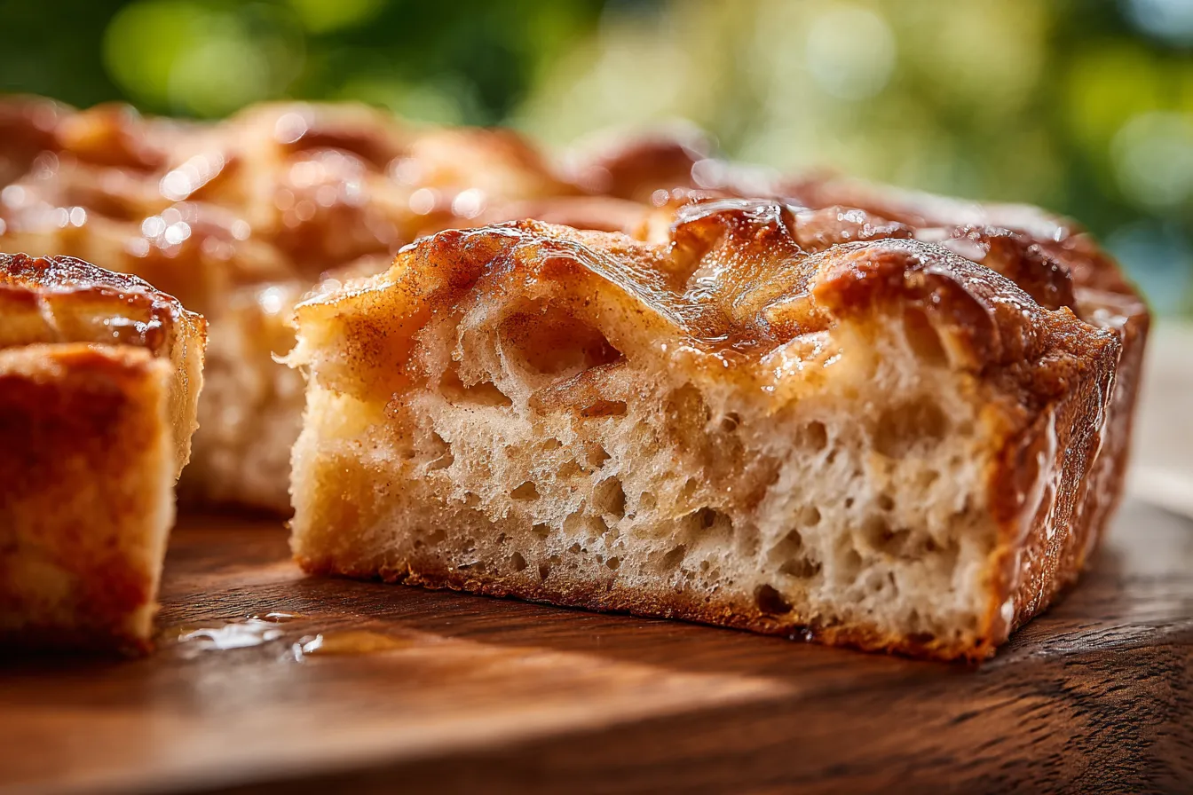 Irresistible Sourdough Apple Fritter Focaccia Bread Recipe