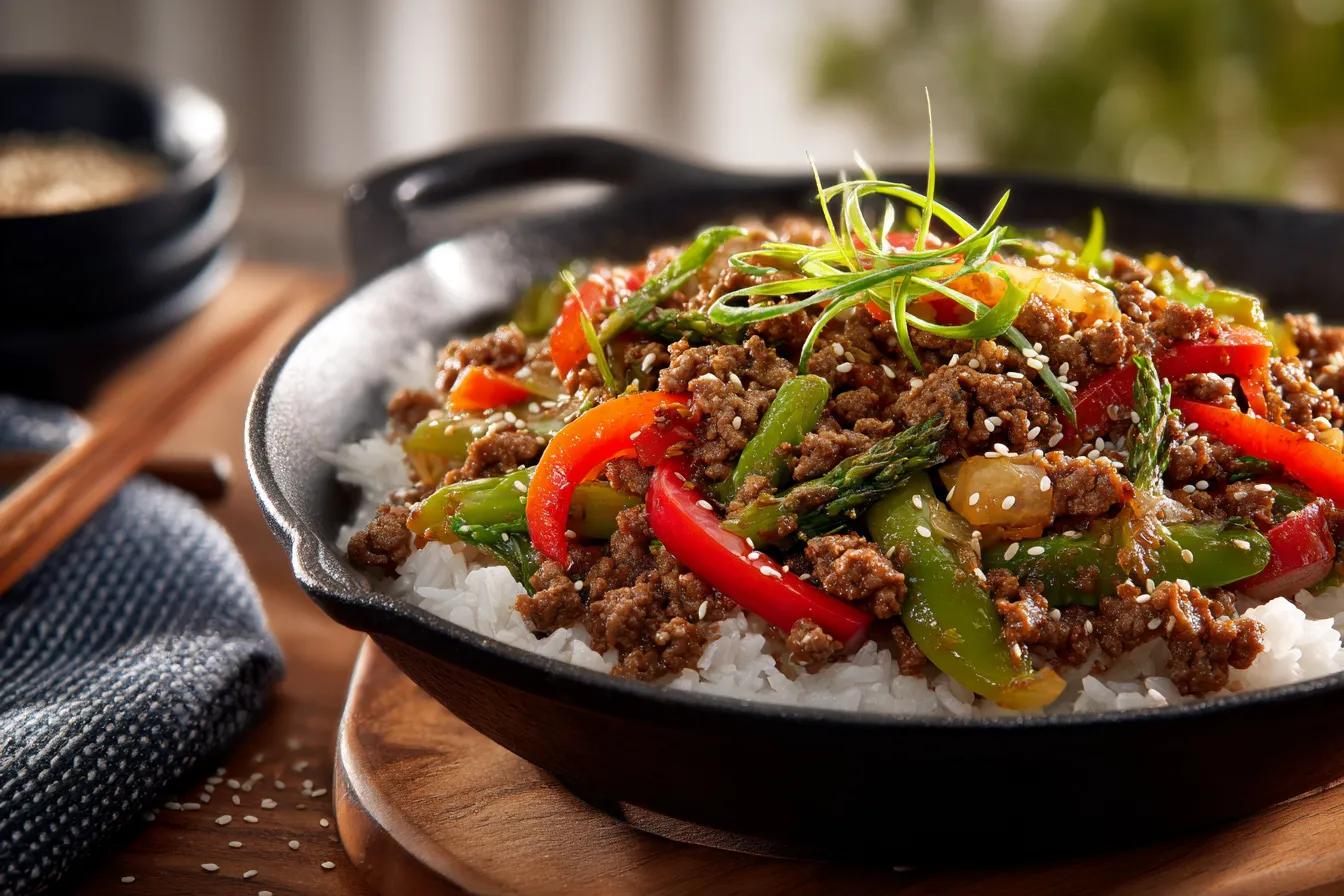 292 teriyaki ground beef stir fry recipe is a must try 1 6941c9343a55c