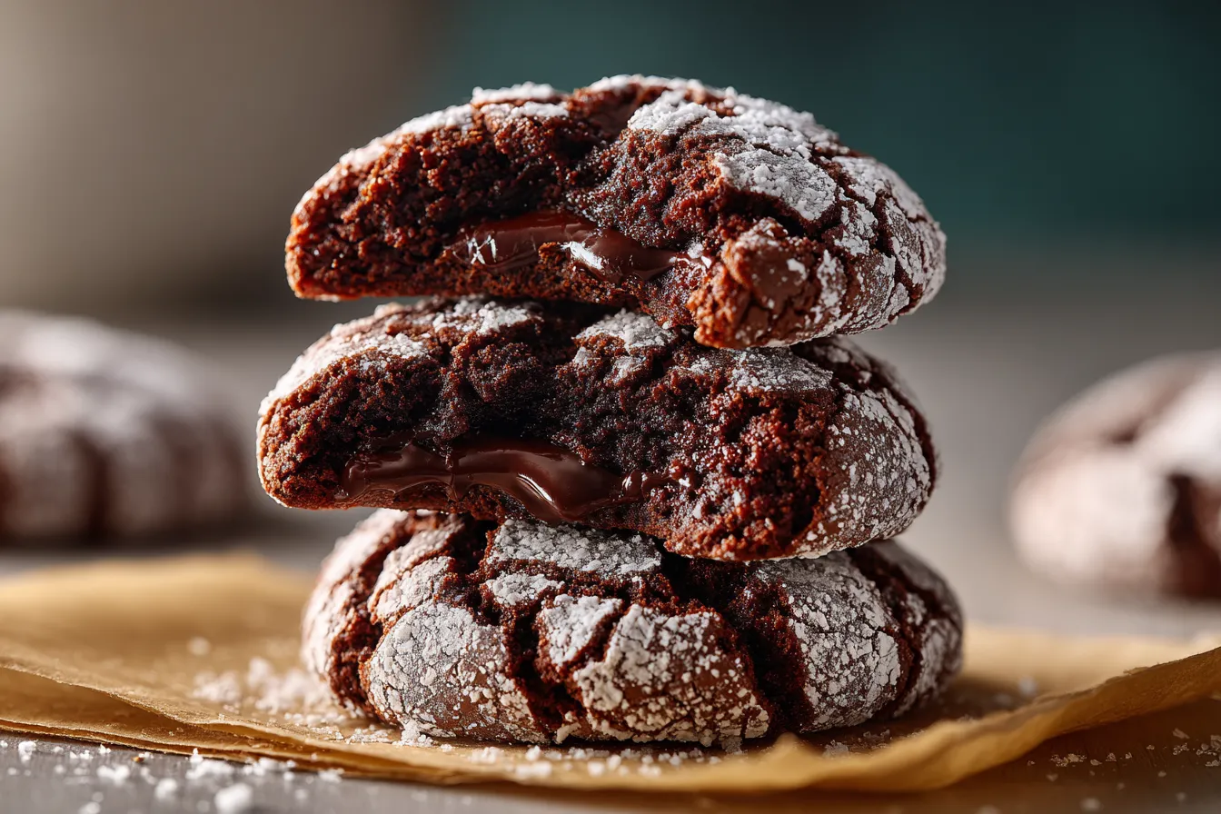 Ultimate GlutenFree Chocolate Crinkle Cookies Recipe