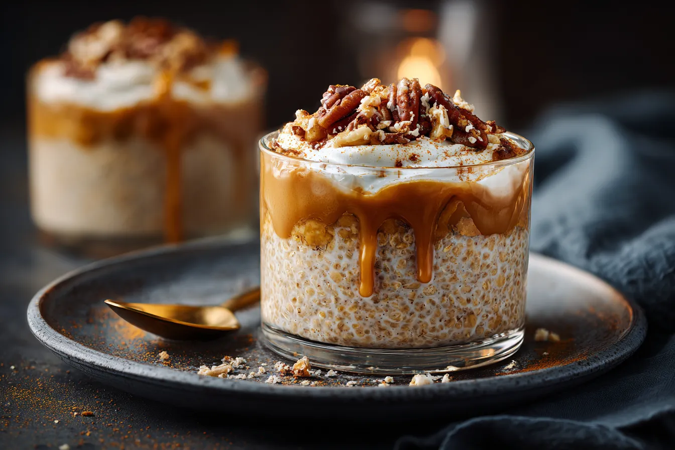 292 the best pumpkin cheesecake overnight oats for fall mornings 2 693017ee53317