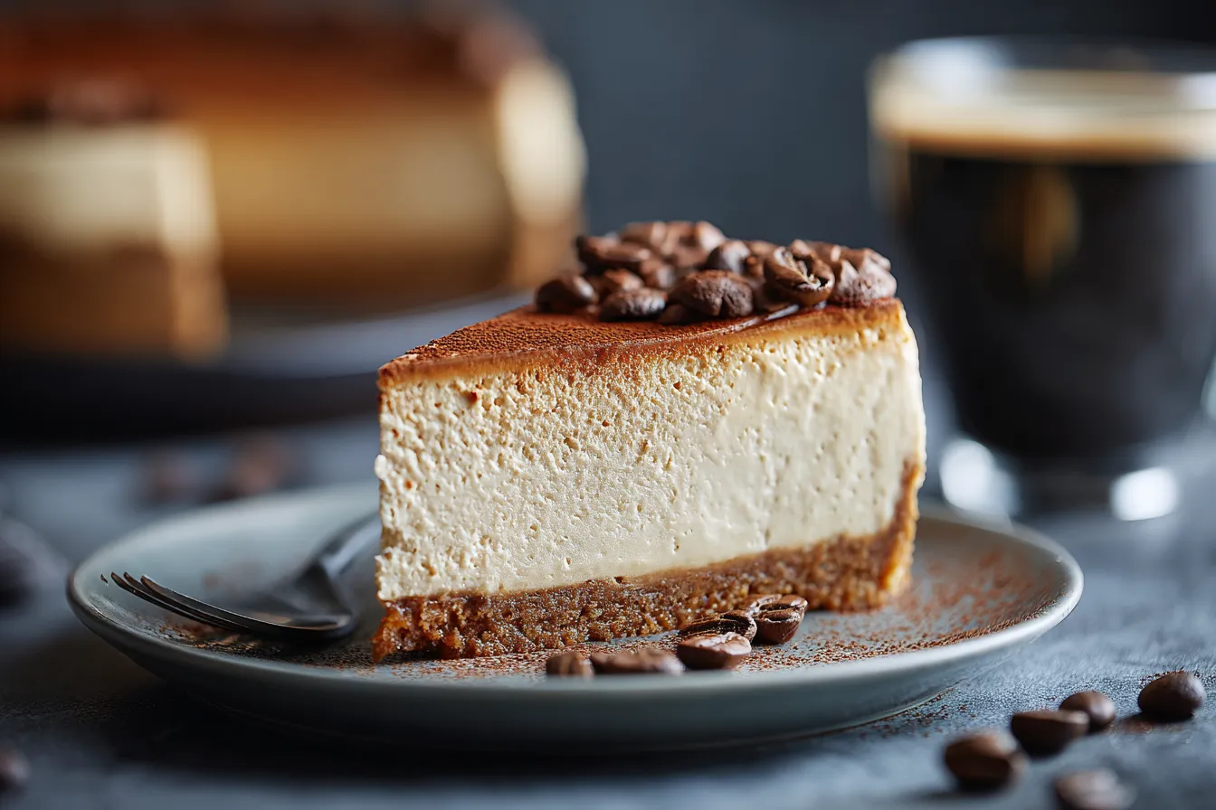 Indulge in This Creamy Coffee Cheesecake Recipe Bliss