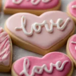 Valentine's Day Sugar Cookies with Royal Icing
