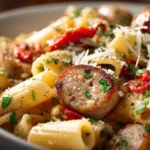 15-Minute Chicken Sausage Pasta Meal Prep