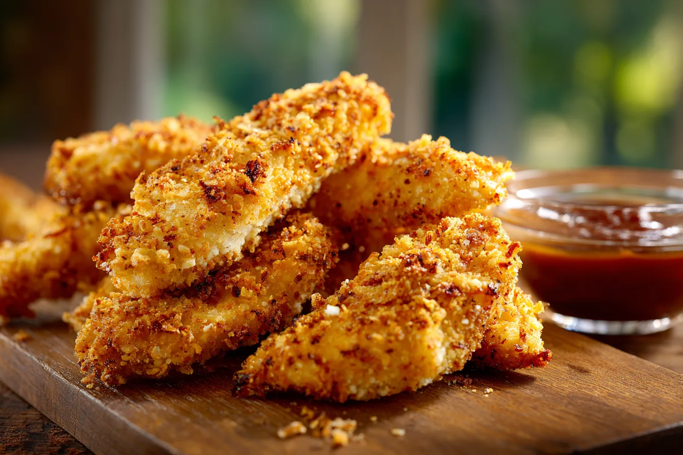Crispy Air Fryer Chicken Tenders Unbreaded Delightfully Simple
