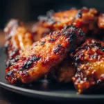 Air Fryer Frozen Chicken Wings | Little Sunny Kitchen