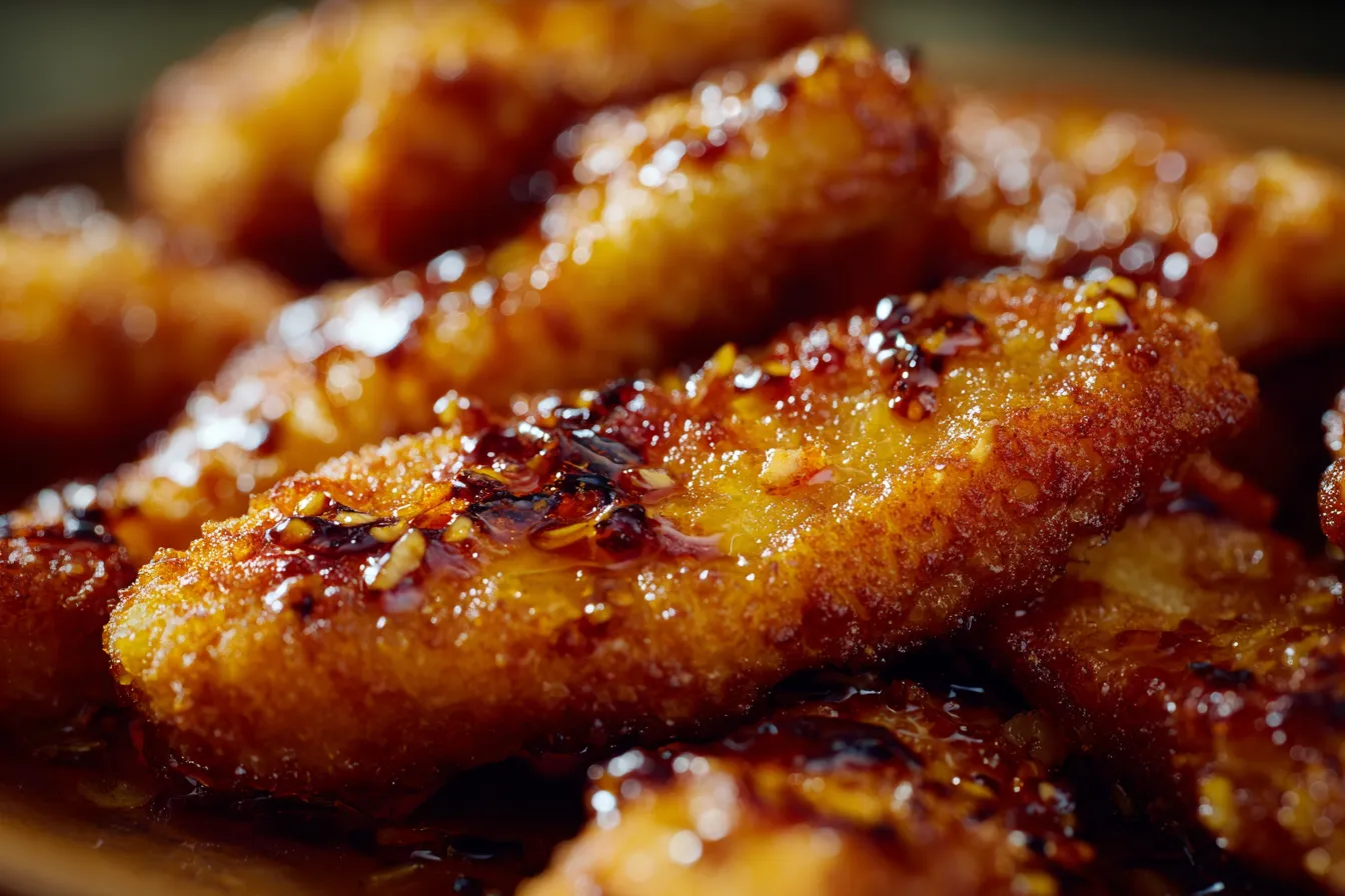 Savory Air Fryer Honey Garlic Chicken Tenders Recipe Revealed!